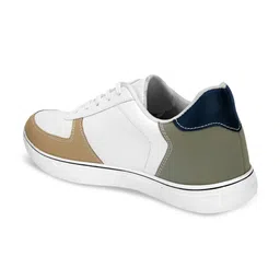 Mast & Harbour Men White Colourblocked Sneakers image 4