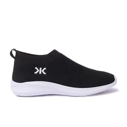 Killer Men Black Woven Design Slip-On Sneakers image 2