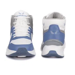 BERSACHE Men Colourblocked Round Toe Comfort Insole Canvas Sneakers image 2