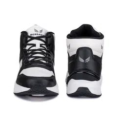 BERSACHE Men Colourblocked Round Toe Comfort Insole Canvas Sneakers image 4