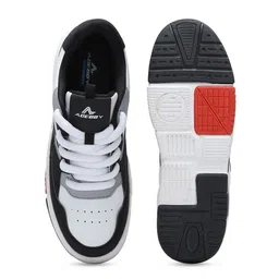 adeboy Men Colourblocked PU Sneakers image 4