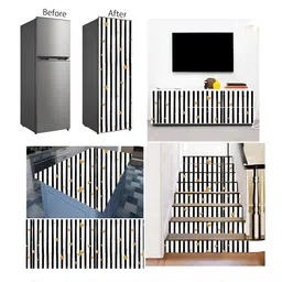 British Terminal Black & White Printed Self-Adhesive Wall Sticker image 2