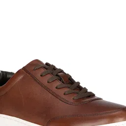 Hush Puppies Men Round Toe Leather Sneakers image 5