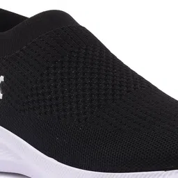 Killer Men Black Woven Design Slip-On Sneakers image 5