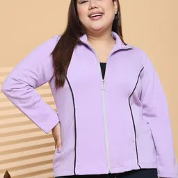 theRebelinme Women Fleece Open Front Jacket-picture-27