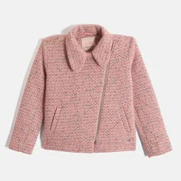 Blue Giraffe Girls Open Front Jacket-picture-17