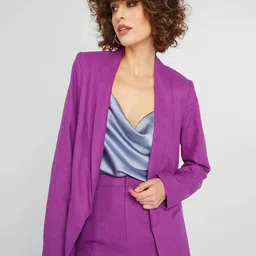 KIABI Women Floral Longline Open Front Jacket-picture-37