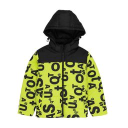 Status Quo Boys Typography Printed Hooded Padded Jacket-picture-46