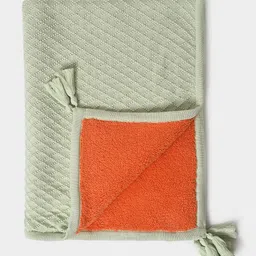 MiArcus Kids Green & Orange Mild Winter 210 GSM Single Bed Blanket-picture-21