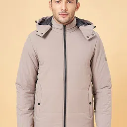 Urban Ranger by pantaloons Hooded Tailored Jacket image 1