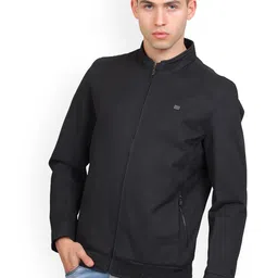 YOUNG CLUB CLASSIC Mock Collar Cotton Bomber Jacket-picture-11