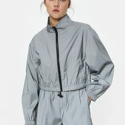 Koton Stand Collar Tailored Jacket-picture-13