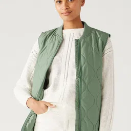 Marks & Spencer Sleeveless Quilted Jacket-picture-18