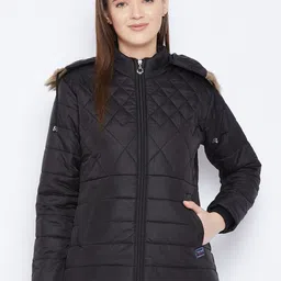 VERO AMORE Women Black Insulator Outdoor Parka Jacket-picture-33