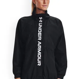 UNDER ARMOUR Stand Collar UA Rush Woven Printed Oversized Sporty Jacket-picture-27