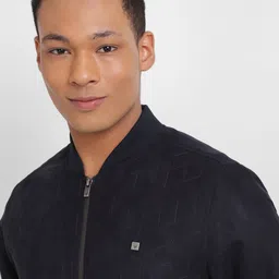 Allen Solly Stand Collar Pure Cotton Bomber Jacket image 2