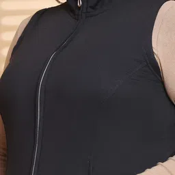 theRebelinme Women Fleece Open Front Jacket image 4