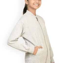 BAESD Girls Fleece Lightweight Open Front Jacket image 5