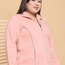 theRebelinme Women Fleece Open Front Jacket image 5