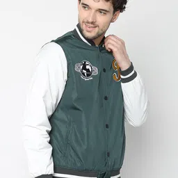 R&B Colourblocked Bomber Jacket image 5