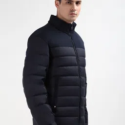 Tommy Hilfiger Men Solid Stand Collar Puffer Jacket image 3