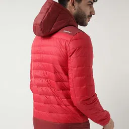 Wildcraft Men Beige Camouflage Insulator Crop Puffer Jacket image 4