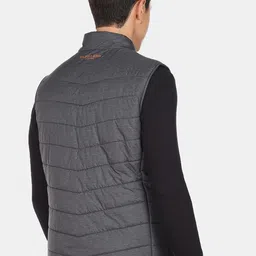 u.s. polo assn. denim co. U S Polo Assn Denim Co Men Plus Size Grey Quilted Jacket image 5