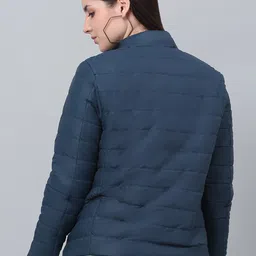 Cantabil Stand Collar Reversible Puffer Jacket image 5