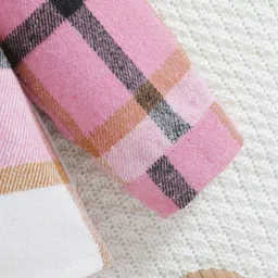 StyleCast Boys Pink Checked Tailored Jacket image 2