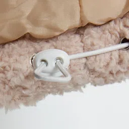 Trendyol Mock Collar Padded Faux Fur Trim Jacket image 3