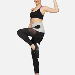 imperative by neu look Color Block Women Grey Tights image 5