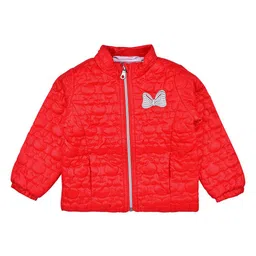 Wish Karo Girls Red Lightweight Quilted Jacket with Embroidered-picture-39