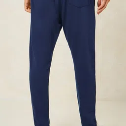 Styli Men Eco Earth Slim Terry Open Hem Jogger with Welt Pockets image 3