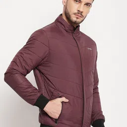 Camey Men Maroon Lightweight Padded Jacket image 4