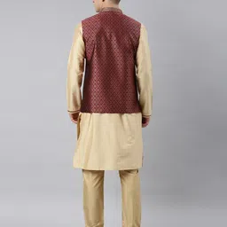 TheEthnic.Co Floral Printed Nehru Jackets image 4