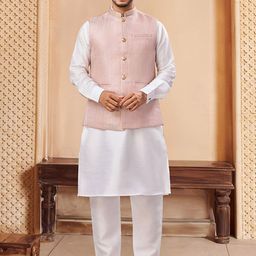House of Pataudi Printed Nehru Jackets-picture-9