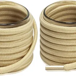 XERUS Shoe Laces Round Beige 120cm shoe laces for boot sport hiking Beige shoes Shoe Lace-picture-28