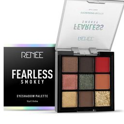 Renee Fearless Long Lasting & Non-Creasing Eyeshadow Palette 12g - Smokey-picture-15