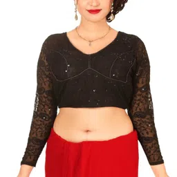 Round Neck Women Blouse-image-13