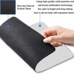 Artgenics Apple 01 Non-Slip Rubber Base Mouse Pad for Laptop and Computer Mousepad image 4