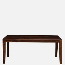 woodsworth from pepperfry Gabriella Sheesham Wood 6 Seater Dining Table In Provincial Teak Finish image 5