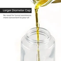 viyora Oil Spray Bottle 200ml for Cooking | Olive Oil Mister Air Fryer Kitchen Manual Sprayer image 4