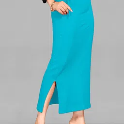 keshav piya fab FK Firozi Skurt M Lycra Blend Petticoat image 2