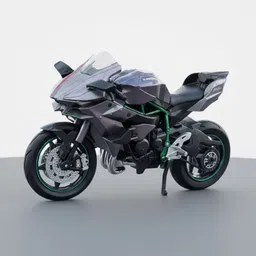 gknex 1:10 Metal Sports Motorcycle Toy | Die-Cast Mini Bike Model for Display-picture-34