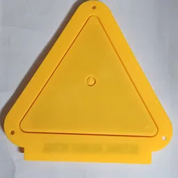 guideautoparts REFLECTIVE EMERGENCY A WARNING TRIANGLE 77 no Car Reflector Light image 4