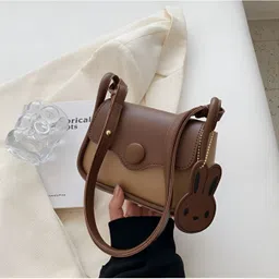 haveglam Beige Women Tote Trendy sling bags image 1