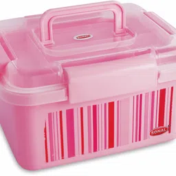 sonal 7 day - 30 day - Medical Storage Box - Special Multipurpose Medical, Pill First Aid Box, Jewelry Box, etc - Pink Color - Size Small - Pill Box-picture-19