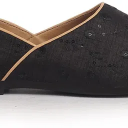 fausto Festive Ethnic Half Cut Juttis for Wedding|Traditional Kurtas & Sherwani Shoe Mojaris For Men image 5