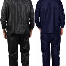 tritika Solid Men Rain Suit image 2
