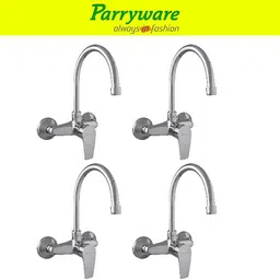 parryware Primo Wall Mounted Sink mixer with Swivel Spout set of 4 pic 190 Wall Mounted Sink mixer with Swivel Spout Sink Mixer Faucet-picture-35